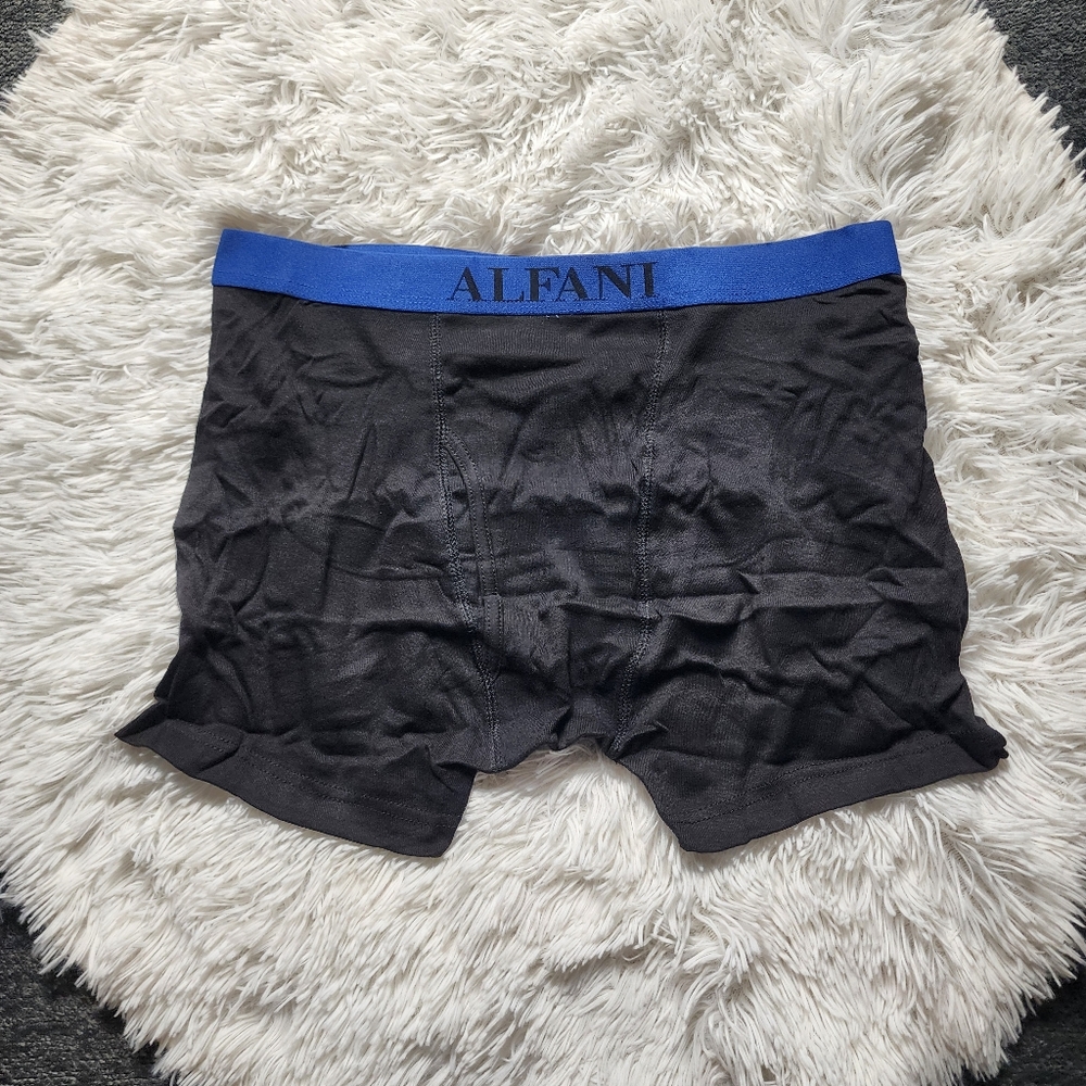 Alfani Men's Combed Cotton Boxer Briefs 4-Pack Size Large - Picture 4 of 5